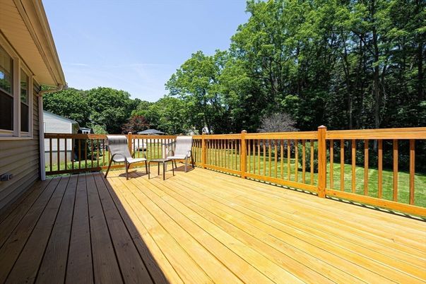 Exterior, Wood Texture Flooring