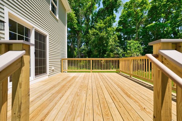 Exterior, Wood Texture Flooring