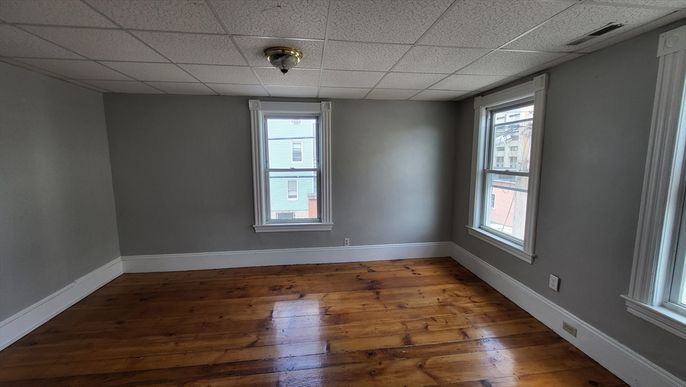 Empty room, Interior, Wood Texture Flooring