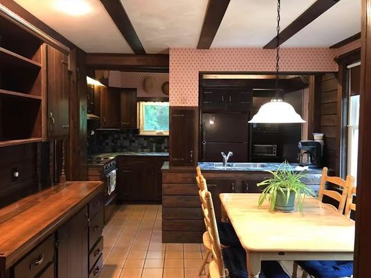 Dining room, Interior, Kitchen, Pendant Lights