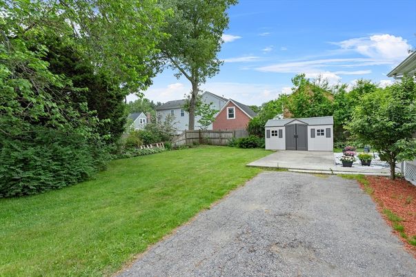 Backyard, Detached Garage, Exterior
