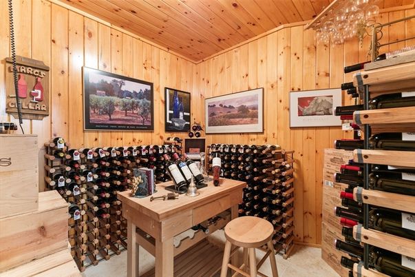 Interior, Wine Storage, Wooden Ceilings, Wooden Walls