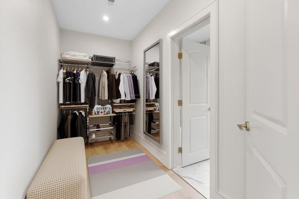 Interior, Recessed Lighting, Walk-in Closets, Wood Texture Flooring