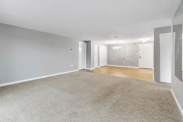 Chandelier, Empty room, Interior