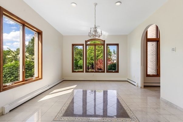 Empty room, Interior, Pendant Lights, Recessed Lighting