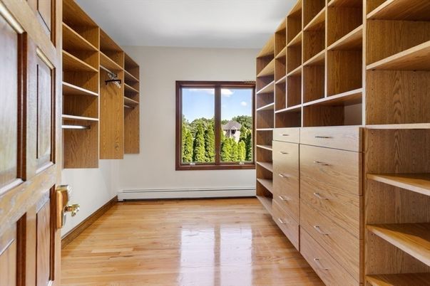 Interior, Walk-in Closets, Wood Texture Flooring