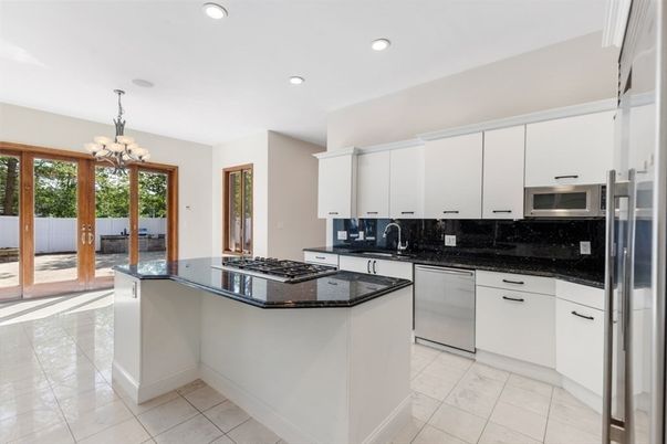 Chandelier, Interior, Kitchen, Recessed Lighting