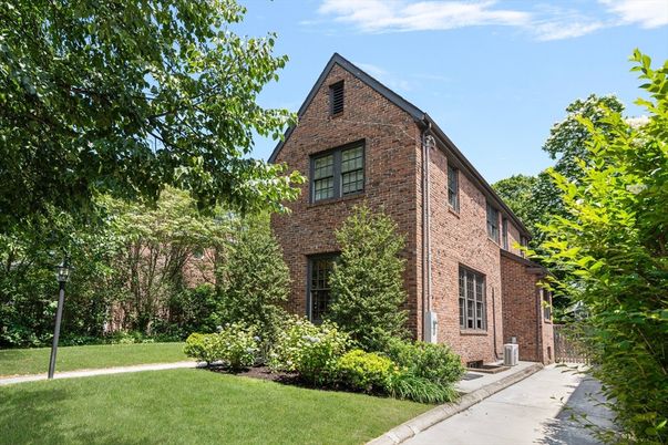 Exterior, Facade, Brick Facade, Tudor Revival