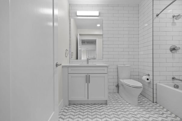 Bathroom, Interior, Recessed Lighting