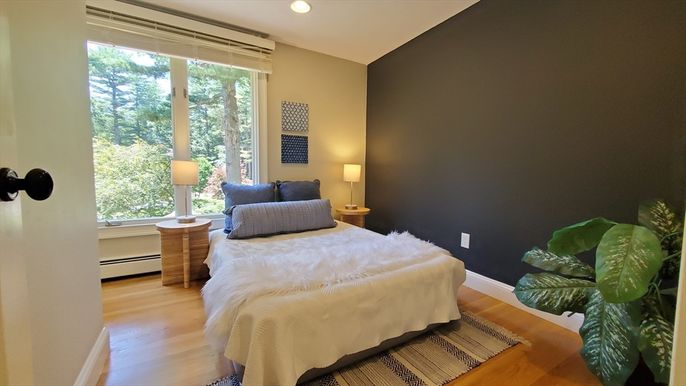 Bathroom, Free Standing Baths, Glass Shower, Interior