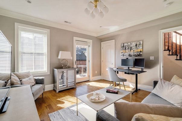 Home Office, Interior, Living room, Wood Texture Flooring