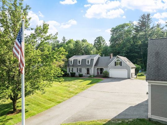 Attached, Backyard, Exterior, Facade, Cape Cod