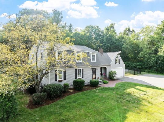 Attached, Backyard, Exterior, Facade, Cape Cod
