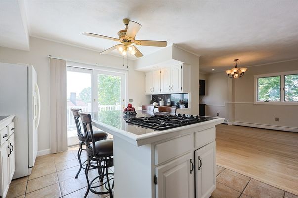 Chandelier, Interior, Kitchen, Recessed Lighting, Wood Texture Flooring