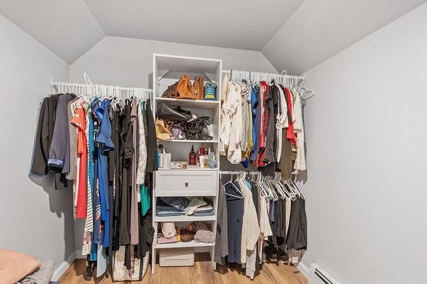 Interior, Walk-in Closets, Wood Texture Flooring
