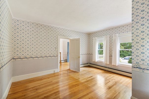 Empty room, Interior, Wood Texture Flooring