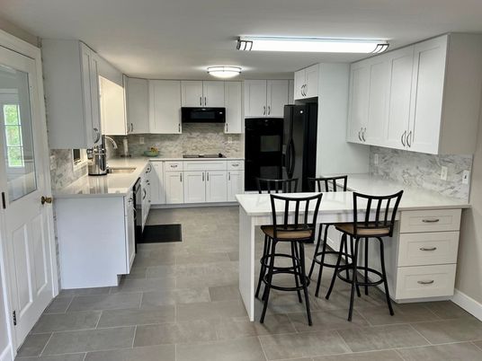 Interior, Kitchen, Marble Walls