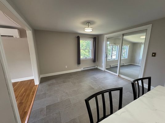 Dining room, Interior, Wood Texture Flooring