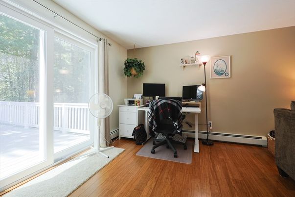 Home Office, Interior, Wood Texture Flooring