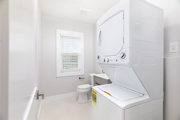 Bathroom, Interior, Utility Closets, Washer