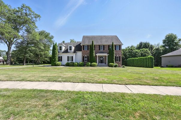 Backyard, Exterior, Facade, Brick Facade, French Provincial