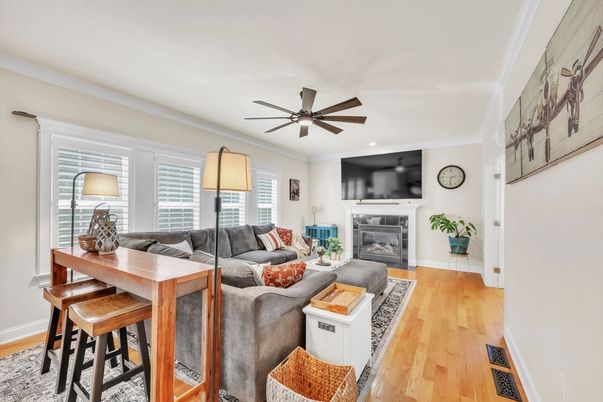 Fireplace, Interior, Living room, Wood Texture Flooring