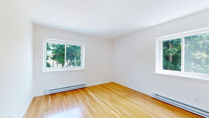 Empty room, Interior, Wood Texture Flooring