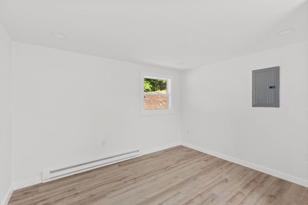 Empty room, Interior, Wood Texture Flooring