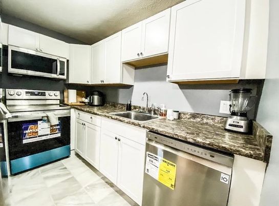 Interior, Kitchen, Stainless Steel Appliances