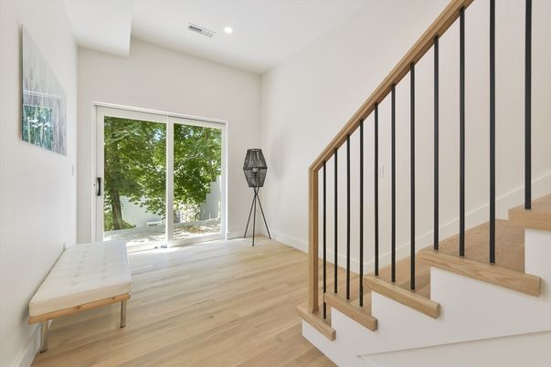 Interior, Recessed Lighting, Wood Texture Flooring