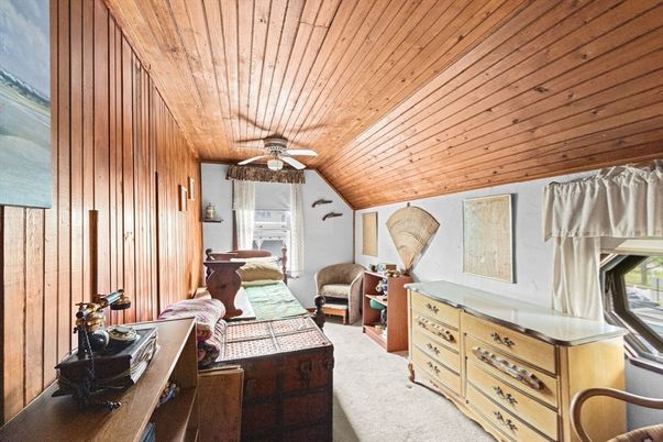 Home Office, Interior, Wooden Ceilings