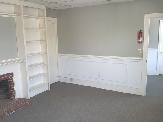 Empty room, Fireplace, Interior
