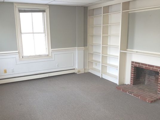 Empty room, Fireplace, Interior