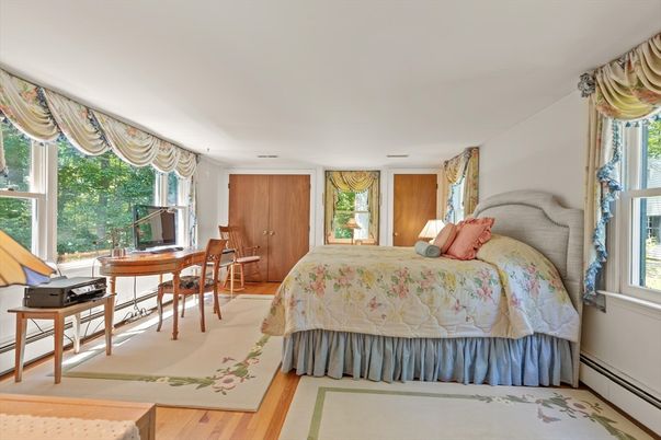 Bedroom, Home Office, Interior, Wood Texture Flooring