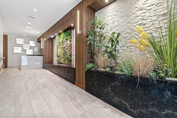 Interior, Marble, Recessed Lighting, Wooden Walls