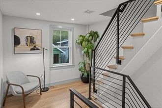 Interior, Recessed Lighting, Wood Texture Flooring