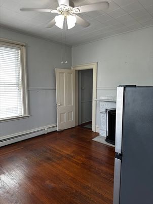 Empty room, Fireplace, Interior, Wood Texture Flooring