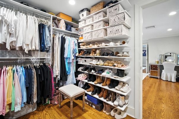 Interior, Recessed Lighting, Walk-in Closets, Wood Texture Flooring