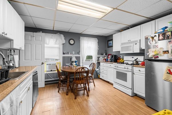 Dining room, Interior, Kitchen, Wood Texture Flooring