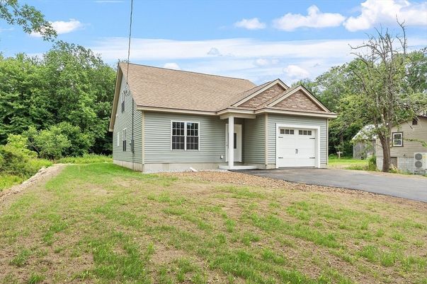 Attached, Backyard, Exterior, Facade, Cape Cod