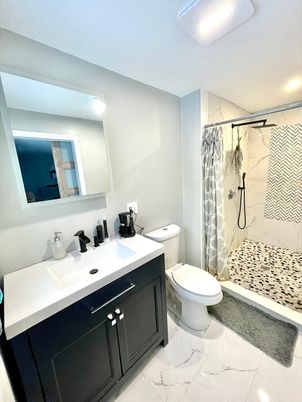 Bathroom, Interior, Marble, Marble Walls