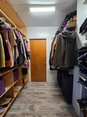 Interior, Recessed Lighting, Walk-in Closets, Wood Texture Flooring