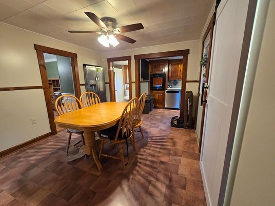 Dining room, Interior, Kitchen, Wood Texture Flooring