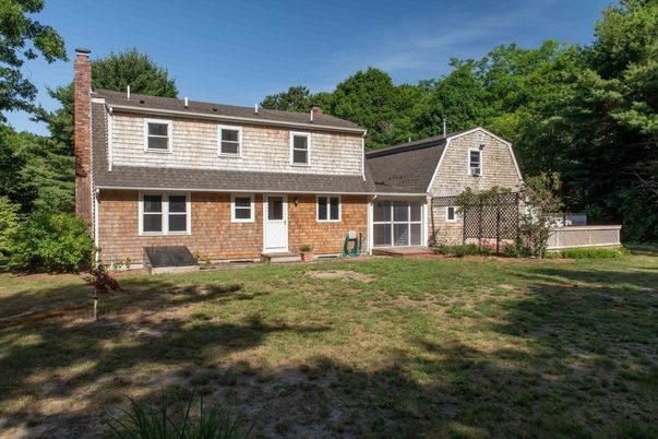 Exterior, Facade, Brick Facade, Cape Cod