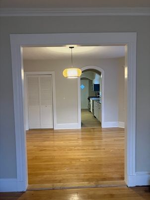Interior, Kitchen, Pendant Lights, Wood Texture Flooring