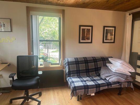 Home Office, Interior, Wooden Ceilings, Wood Texture Flooring