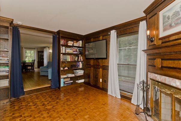 Fireplace, Interior, Wood Texture Flooring, Wooden Walls