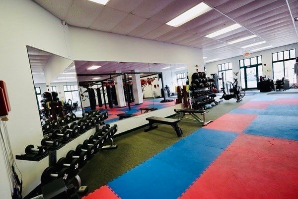 Fitness Equipment, Gym, Interior, Recessed Lighting