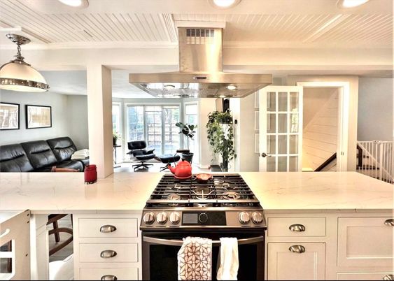 Interior, Kitchen, Recessed Lighting, Stainless Steel Appliances