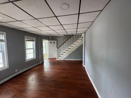 Empty room, Interior, Wood Texture Flooring